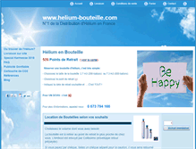 Tablet Screenshot of helium-bouteille.com